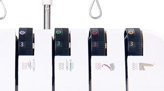 Necchi C12 Creator Series Color Thread Guide