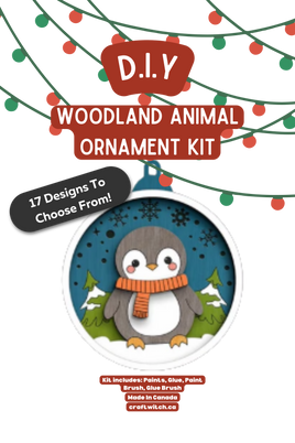 Penguin Winter Wonderland Ornament Kit : Animals