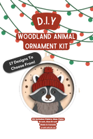
              Raccoon Winter Wonderland Ornament Kit : Anima
            