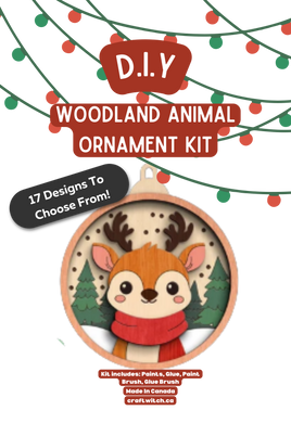 Reindeer Winter Wonderland Ornament Kit  : Animals
