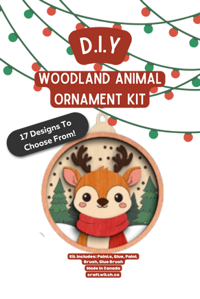 Reindeer Winter Wonderland Ornament Kit  : Animals