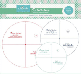 Lori Holt Circle Ruler Set - 8", 10", 12"