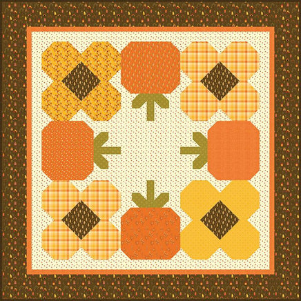 Sandy Gervais Pumpkin Parade Runner and Quilt Pattern