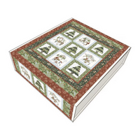 
              Santa's Tree Farm Panel Quilt Kit 3
            