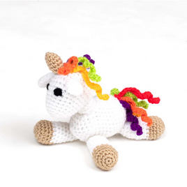 DIY Unicorn Amigurumi Knit & Crochet Kit