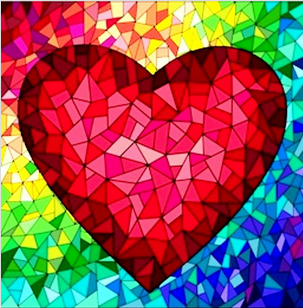 Mosaic Heart 2