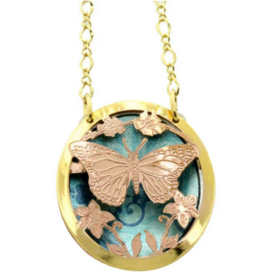 Cut Out Butterfly Necklace