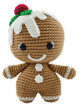 Amigurumi Christmas Kit Gingerbread Man