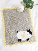 
              Little Lamb Blanket Crochet Kit
            