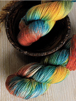 
              Red Rock Sunset Hand-Dyed Knit Sock Yarn Kit
            
