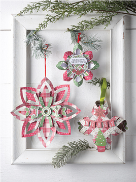 Snowflake Sentiments Ornaments Kit