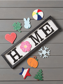 Holiday Home Wooden Sign Kit