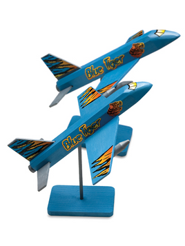 Blue Tiger Aerobatics Kids Woodworking Kit