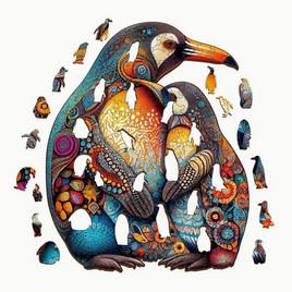 Penguin Wooden Puzzle