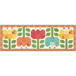 Heather Peterson Tulip Festival Quilt and Runner Pattern