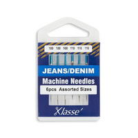 
              Klasse Assorted Jean/Denim Home Machine Needles - 6/Pack
            