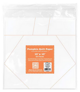 Lori Holt 10" Pumpkin Quilt Paper