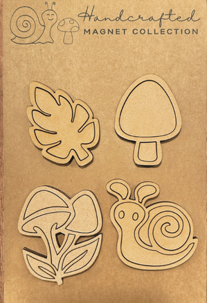 Snail Magnet Set 4