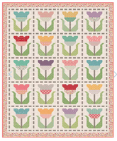 
              Stitched Tulips Quilt Boxed Kit
            