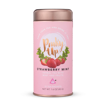 Strawberry Mint Herbal Tea  15 Sachets