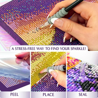 
              Sunset Mountains Diamond Art Painting 6
            