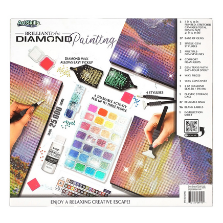 Sunset Mountains Diamond Art Painting 7