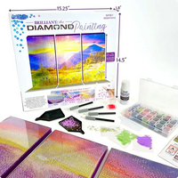 
              Sunset Mountains Diamond Art Painting 8
            