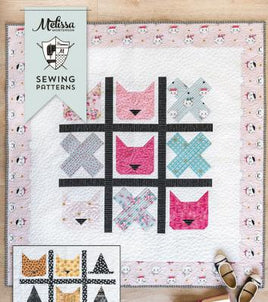 Melissa Mortenson Tic-Tac-Cat Quilt Pattern