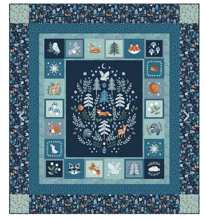 Twilight Creatures Panel Quilt Boxed Kit