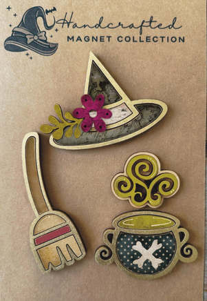 Witch Theme Magnet Set 2