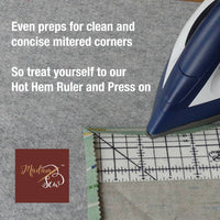 
              Hot Hem Ruler - More than just an ironing tool !
            