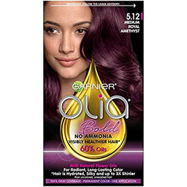 Olia Bold Permanent Hair Color, 5.12 Medium Royal Amethyst (Pack of 2)