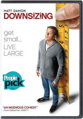 Downsizing [New Factory Sealed DVD] starring Matt Damon