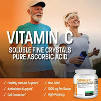 
              Vitamin C Powder Pure Ascorbic Acid Soluble Fine Non GMO Crystals ~ 2.2 lbs
            