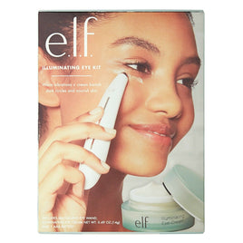 e.l.f. Massaging Eye Wand with Illuminating Eye Cream Set  Free & Fast Shipping