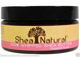 NEW SHEA NATURAL 100% WHIPPED BUTTER GRAPEFRUIT POMELO CALMING HYDRATING DAILY