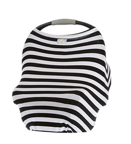 Itzy Ritzy 4-in-1 Cover for Nursing, Car Seat, & Shopping Cart & Infinity Scarf