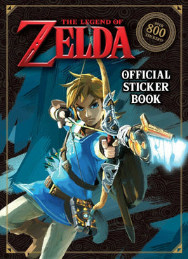 The Legend of Zelda Official Sticker Book - by Courtney Carbone, 800+Stickers