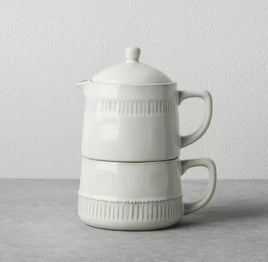 Hearth & Hand with Magnolia Coffee 3pc Coffee/ Tea Pot & Mug Set