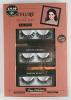 
              3 Pair Eylure Vegas Nay False Eyelashes Set Luxe Collection Limited Edition
            