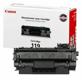 NEW Canon CRG-119 Black Toner Cartridge (3479B001AA) 2 pack - Distressed Box