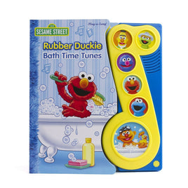 Sesame Street - Rubber Duckie Bath Time Tunes Sound Book - (Play-A-Song) SEALED