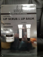 
              Whish Natural Lip Scrub & Lip Balm Vanilla Set
            