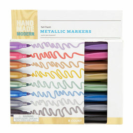 Metallic Markers 8 count - Fall Flash - Hand Made Modern