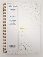 
              Blue Sky Scatter Dots lined 160 pages Journal
            